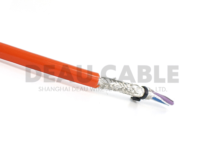 DKF810-PUR/TPU 5*0.5 聚氨酯拖链屏蔽电缆